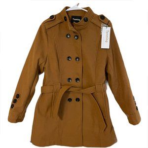 NWT Tanming womens sz large Double breasted Belted